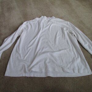 Unbranded Women's Cream Colored Mock Turtleneck 1X
